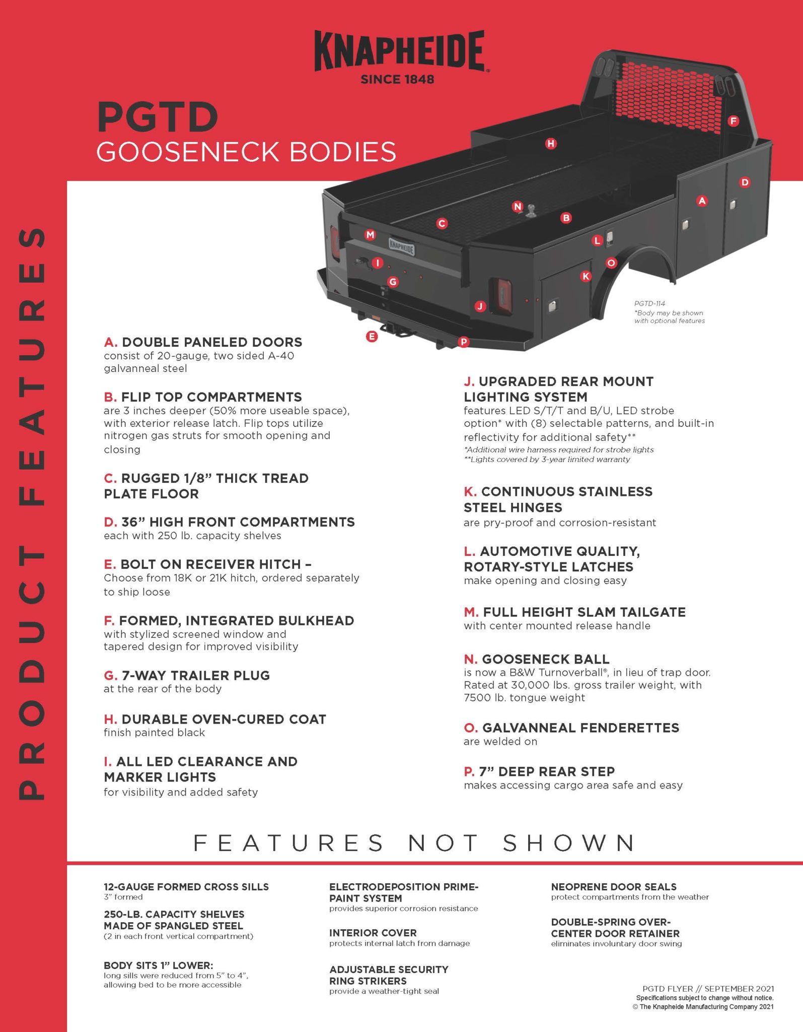 Knapheide Releases Next Generation Of Gooseneck Flatbed Truck Bodies